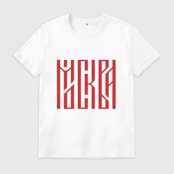 Мужская футболка хлопок Red Moscow