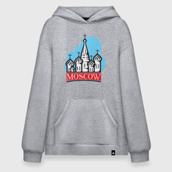 Худи SuperOversize хлопок Моя Москва