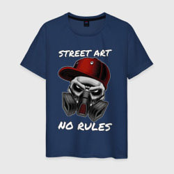 Street art - alien – Мужская футболка хлопок с принтом купить со скидкой в -20%
