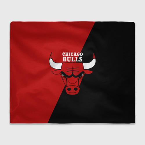 Плед 3D Chicago Bulls NBA, цвет 3D (велсофт)