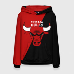 Женская толстовка 3D Chicago Bulls NBA