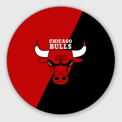 Круглый коврик для мышки Chicago Bulls NBA