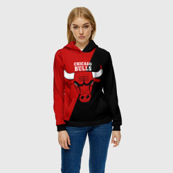 Женская толстовка 3D Chicago Bulls NBA - фото 2