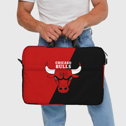 Сумка для ноутбука 3D Chicago Bulls NBA, цвет 3D печать - фото 5