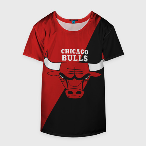 Накидка на куртку 3D Chicago Bulls NBA, цвет 3D печать - фото 4