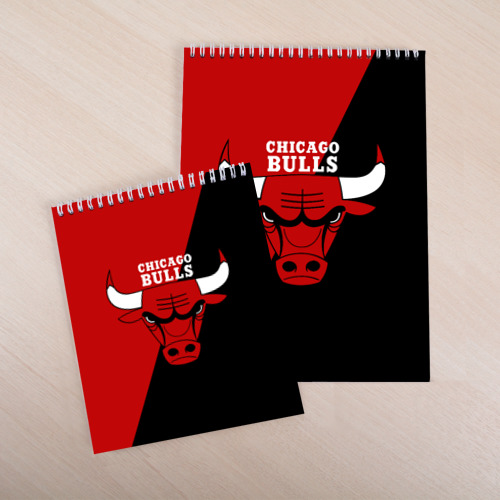 Скетчбук Chicago Bulls NBA, цвет белый - фото 4