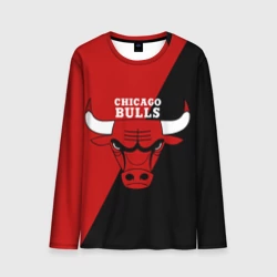 Мужской лонгслив 3D Chicago Bulls NBA