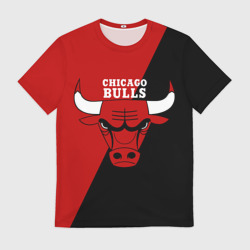 Мужская футболка 3D Chicago Bulls NBA