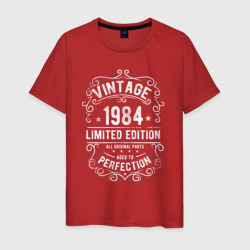Мужская футболка хлопок Винтаж 1984 ограниченный выпуск