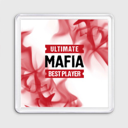 Магнит 55*55 Mafia: красные таблички Best Player и Ultimate