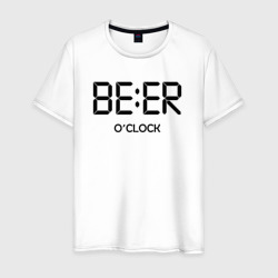 Beer o'clock – Футболка из хлопка с принтом купить со скидкой в -20%