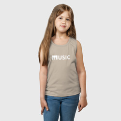 Детская майка хлопок Music с клавишами фортепиано - фото 2