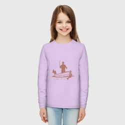 Детский лонгслив хлопок Рыбацкий заплыв - фото 2