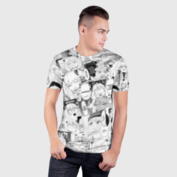 Мужская футболка 3D Slim Spy Family Heh Семья Шпиона Анечка Фоджер - фото 2