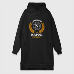 Платье-худи хлопок Лого Napoli и надпись Legendary Football Club