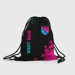 Рюкзак-мешок 3D West Ham Neon Gradient