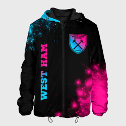 Мужская куртка 3D West Ham Neon Gradient