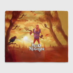 Плед 3D Hello Neighbor Привет сосед с лопатой