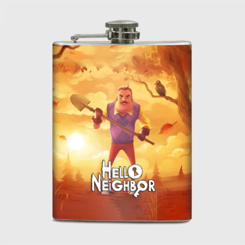 Фляга Hello Neighbor Привет сосед с лопатой