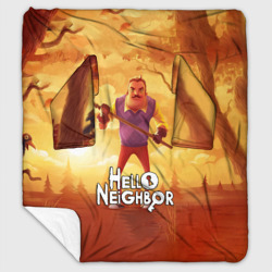 Плед с рукавами Hello Neighbor Привет сосед с лопатой