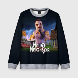 Детский свитшот 3D Hello Neighbor игра Привет сосед