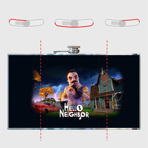 Фляга Hello Neighbor игра Привет сосед - фото 5