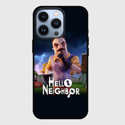 Чехол для iPhone 13 Pro Hello Neighbor игра Привет сосед