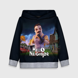 Детская толстовка 3D Hello Neighbor игра Привет сосед