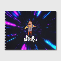 Альбом для рисования Hello Neighbor Привет сосед Бегущий