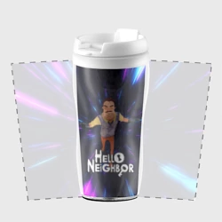 Термокружка-непроливайка Hello Neighbor Привет сосед Бегущий - фото 2