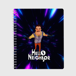 Тетрадь Hello Neighbor Привет сосед Бегущий