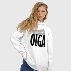 Женское худи Oversize хлопок Unreal Olga - фото 2