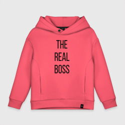 Детское худи Oversize хлопок The Real boss!