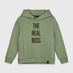 Детское худи Oversize хлопок The Real boss!