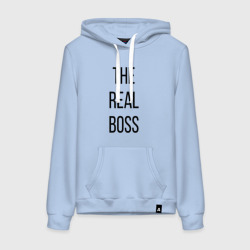 Женская толстовка хлопок The Real boss!