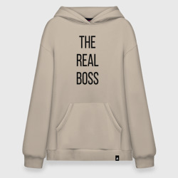 Худи SuperOversize хлопок The Real boss!