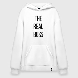 Худи SuperOversize хлопок The Real boss!