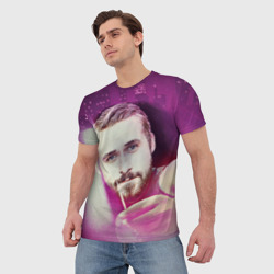 Мужская футболка 3D Райан Гослинг - Зубочистку? - фото 2
