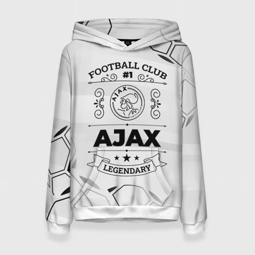 Женская толстовка 3D Ajax Football Club Number 1 Legendary, цвет 3D печать