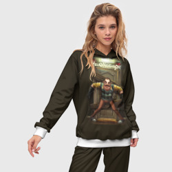 Женский костюм с толстовкой 3D Привет сосед игра - фото 2