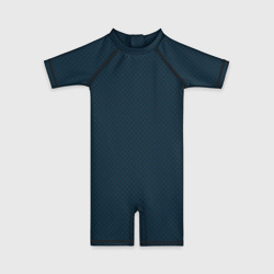 Черная сетка на темно синем – Детский купальный костюм 3D с принтом купить
