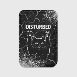 Картхолдер Magsafe магнитный Группа Disturbed и Рок Кот