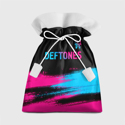 Подарочный 3D мешок Deftones Neon Gradient