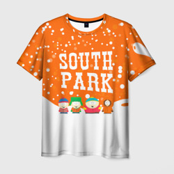 Южный Парк - краска - крапинки – Мужская футболка 3D с принтом купить со скидкой в -26%