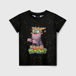 Детская футболка 3D My singing Monsters - Чародейчик