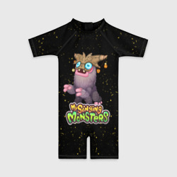 Детский купальный костюм 3D My singing Monsters - Чародейчик
