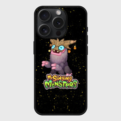 Чехол силиконовый для Apple iPhone 15 Pro матовый My singing Monsters - Чародейчик