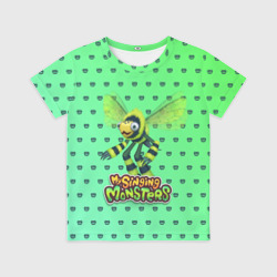 Детская футболка 3D My singing Monsters - Жужук