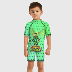 Детский купальный костюм 3D My singing Monsters - Жужук - фото 2