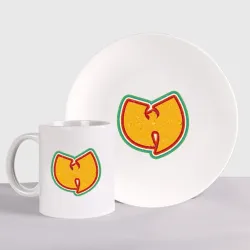Набор: тарелка + кружка Wu-Tang Colors